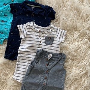 Carters Jumpers (Boys) - 9 Months